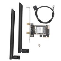 PCIe WiFi Adapter, Supports 2.4G and 5G Bands, Dual-Band Bluetooth 4.2 Wireless Network Card, 802.11AC Technology, 433Mbps Network Adapter
