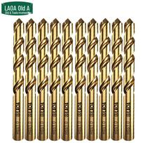 LAOA Cobalt-Tipped Metal Twist Drill Bit Set