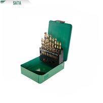 SATA 52819 19-Piece Cobalt HSS Drill Bit Set