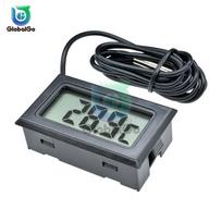 LCD Digital Thermometer Thermograph Temp Temperature Sensor Meter Refrigerator -50~110 Degree Fridge Electronic Thermometer