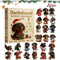 Coigi Advent Calendar 2025, 24 Days Countdown With Cute Corgi Mini Ornaments, Dog-Themed Christmas Decoration Set For Home Décor