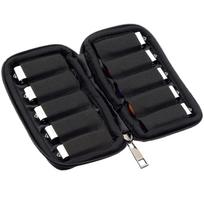 MagZen USB Flash Drive Case, 2-Pack, Holds 10 Flash Drives, Zipper Closure, Dustproof, Shockproof, Flash Drive Inner Bag, Storage