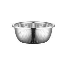 Widened Edge Rice Washing Basket Multiple Drainage Holes Drain Basin  Noodle 20cm