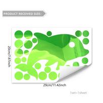 Self-adhesive Glow-in-the-dark Dinosaur Footprint Wall Stickers, Suitable For Bedrooms, Hallways, Living Rooms, And Ceilings