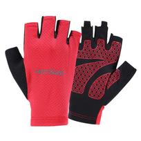 Half Finger Gloves Anti-Slip Bike Riding Gloves Reflective Bike Protection Gloves Bicycle Hiking Gloves for Outdoor Sports M