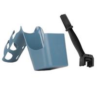 Elastic Plastic Bike Chain Oil Storage Box with Brush Bike Chain Oil Storage Tool Anti-spray Cleaner Tool for Motorcycle Bicycle China Mainland
