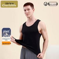 Men's Stretchy U-Neck Base Layer Vest 175/XL