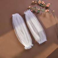 Elegant Detachable Bridal Sleeves Wedding Dress Elastic Cuff Wedding Gloves Brides Long Sleeves Party