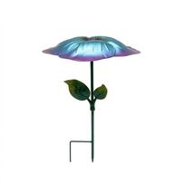 Iron Art Plant Shade Umbrella Flower Shape Plant Shade Stake Plant Sunblock Cover  Flowerpots