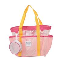 Lightweight Mesh Swim Bag Breathable Swimming Handbag Durable Beach Storage Bag  Women