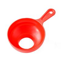 1pc Folding Telescopic Funnel Plastic Wide-mouth Funnel Household Jam Spice Liquid Oil Large Canned Funnel Kitchen Supplies red