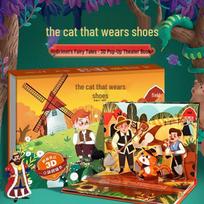 Grimm's Fairy Tales 3D Pop-up Book: Puss in Boots