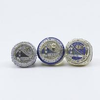 Golden State Warriors 2022 Championship Ring Necklace Set (3 Pieces) Size 11