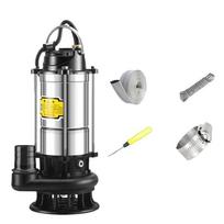 Yuanqiu 220V Stainless Steel Submersible Sewage Pump with Cutter
