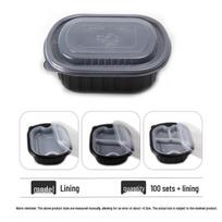 Shengbilai Disposable Divided Meal Prep Containers