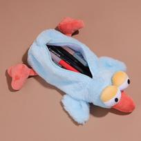 NEW Plush Pencil Case Hummingbird Stuffed Animal Stationery Bag Cartoon Doll Pen Storage Bag Mockingbird Pencil Bag Learning