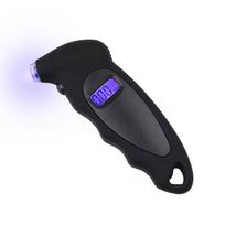 Portable Car Mini Digital Tire Gauge Mini Motorcycle Bike Tire Diagnostic Tool LCD Display Tire Pressure Tool Gauge PSI Kpa