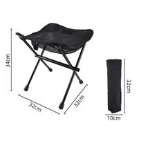 Load Bearing Travel Beach Chairs Moisture Proof Folding Fishing Chair  Outdoor Concerts