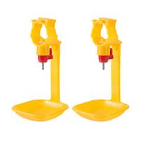 50 Pcs Chicken Drinker Nipple Cups Automatic integrated Hanging Cups With 25mm Pipes Ball Nipple Poultry Feeding Waterer Tools China Mainland