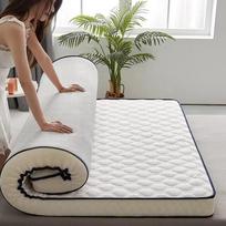 Tatami čiužinys Latekso putplasčio čiužiniai lova Sulankstomas AWshable grindų miegamasis kilimėlis Vienvietis Dvivietis Miegamojo Kiliminė Pagalvėlė 90x200cm