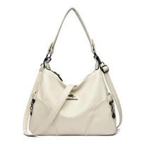 New Style Leather Luxury Women's Bag, Designer Solid Color Women's Shoulder Crossbody Bag Ladies Handbag