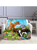 Bambi Printed Blanket  Adult Blanket Soft And Warm Bedding For Bed Sofa Outdoor Travel Cover Blanket Gift#Color_Style F,Size_75X95CM 75X95CM