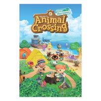 Animal Crossing New Horizons Maxi Plakatas One Size juoda
