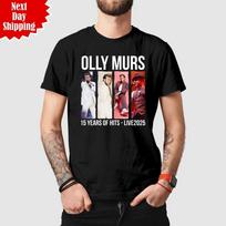 Olly Murs Concert T Shirt 15 Years Of Hits Printed Inspired Tour 2025 Music Top 4XL