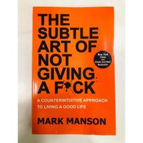 The Subtle art of not giving a fack book - By Mark Manson  Used  Book