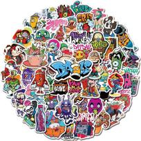 10/25/50pcs Street Graffiti Art Stickers for Skateboard Skate Car Motorcycle Luggage Water Bottle Notebook Laptop Phone Computer