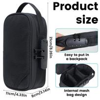 Fresh Keeping Smell Proof Bag Safe Odor Proof Case Containers Sturdy Smell Proof Bag with Lock Sidekick Smell Proof Case