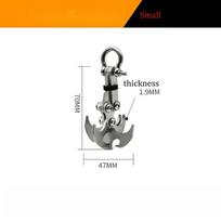 Heavy Duty Flying Tiger Gravity Hook Stainless Steel Folding Grappling Outdoor Survival Climbing Claw Multitool Camping Gear