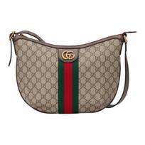 Gucci Ophidia GG Small Shoulder Bag Beige Women Shoulder_bags Tan 598125-9IK3T-8745 Regular Edition,Basic Set (Bag+Dust Bag)