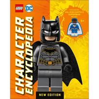 Book LEGO DC character encyclopedia, Hardcover, new edition,With Exclusive Minifigure