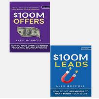$100M Offers Vol.1 + $100M Leads Vol.2 by Alex Hormozi Paperback
