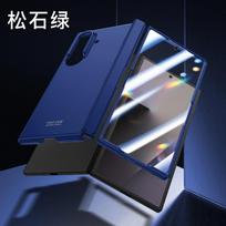 For Samsung Galaxy Z Fold 7 With Privacy Tempered Glass Film Full Protect Ultrathin Phone Case Spring Hinge PC Shockproof Cover For Galaxy Z Fold7