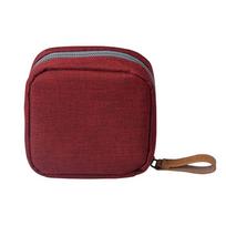 Fashion Multi-Purpose Cosmetic Bag Portable Small Sanitary Cotton Bag Home Storage Mouth Red Bag Outgoing