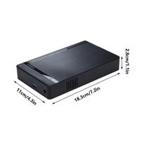 Hard Drive 5Gbps Fast Transfer Expansion External USB 3.0 Backup Drive Expansion For Computer Laptop Desktop PC Video Music Data