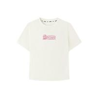 Skechers Antibacterial Slim Fit Short Sleeve Round Neck T-Shirt Women tops L226W166-0074 M