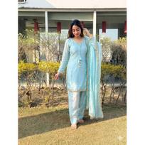 Beautiful Paksiatni Ethnic Salwar Kameez Indain Party Wear Salwar Suit Dress L-40