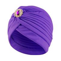 Casual Twist Retro Ethnic Turban Hat Turban Headbands Chemotherapy Cap Headwear Accessory Indian Hat Women