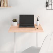 Vidaxl Blat Stołu, 60X60X(2-4) Cm, Surowe Lite Drewno Dębowe