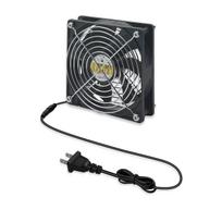 YOWEE Mini Ventilation Fan 120mm AC100-240V Cooling Fan Case Fan for Receiver Amplifier DVR PlayStation Component Cooling Greenhouse Car Camping