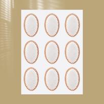 Foam Oval Eye Patch for Foot Corns and Blisters, Anti-Abrasion Heel and Sole Sticker