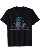 Ocean Life I Sea Creatures I Jellyfish Sea Life Unisex T-Shirt XXXL