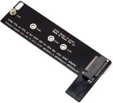Hodays M.2 NGFF NVMe PCIe x4 SSD to late 2014 Mac mini A1347 SSD Expansion Kit Conversion Adapter