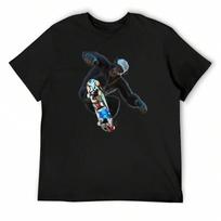 Japanese Language Pattern Art (Katakana) T-Shirt S