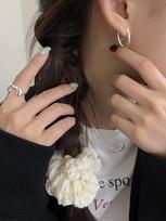 SuChuang S925 Sterling Silver Pig Nose Ear Cuff - High-End Korean-Style Earring with Personalized Niche Design. 925 Sterling Silver