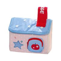 House Shape Toiletry Bag Fruits Cake Star Dots Makeup Pouch Durable Makeup Bag  Travel