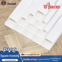 JNL PVC Square Cable Raceway 1 meter (10-pack)
